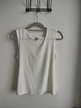 White Sleeveless Women's Top